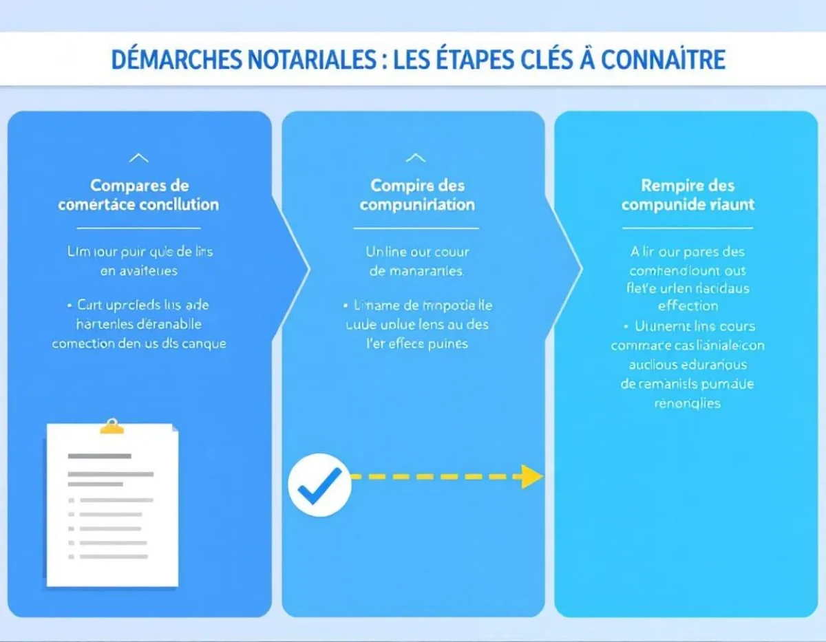 Démarches Notariales : Les Étapes Clés à Connaître