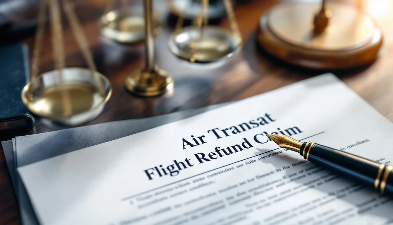 Échec de vol Air Transat remboursement : mode d'emploi juridique