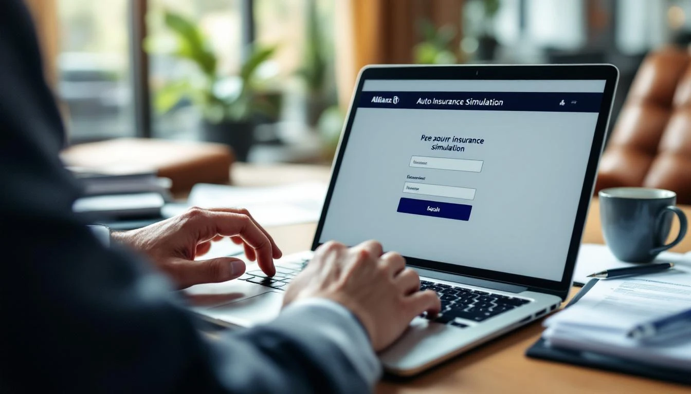 Comment fonctionne la simulation assurance auto Allianz